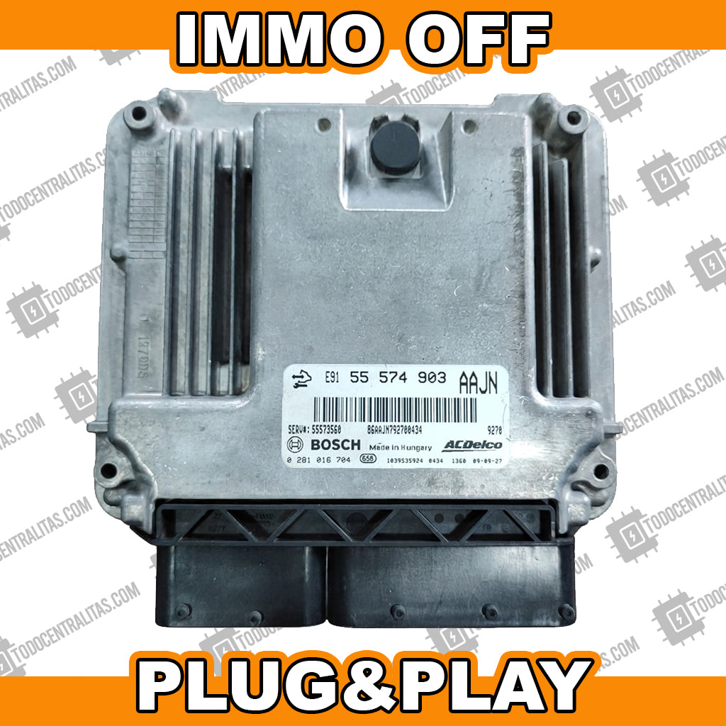 ECU BOSCH EDC17C19 0281016704 OPEL