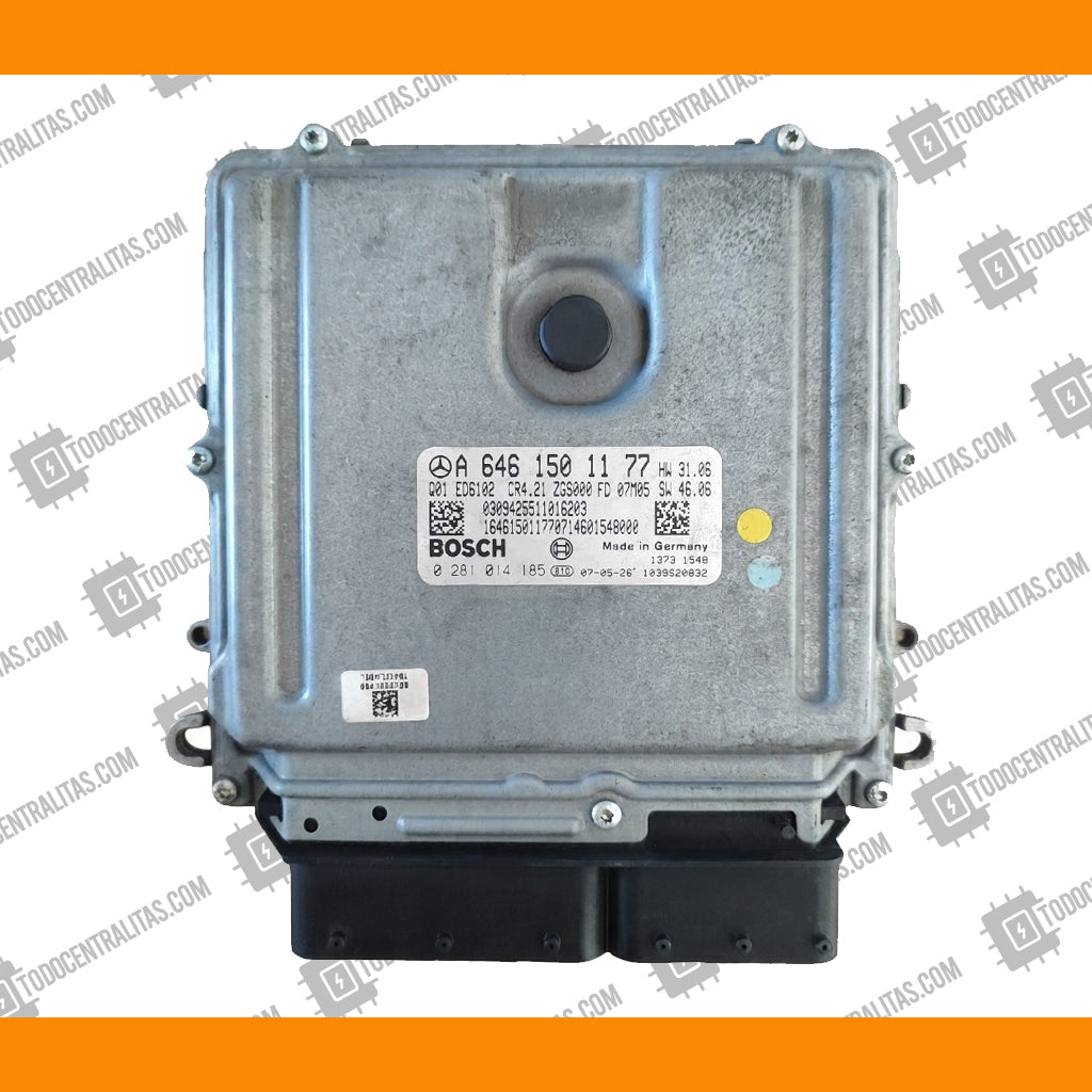 ECU BOSCH EDC16CP31 0281014185 MERCEDES-BENZ