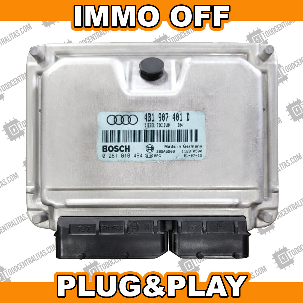 ECU BOSCH EDC15VM+ 0281010494 VAG