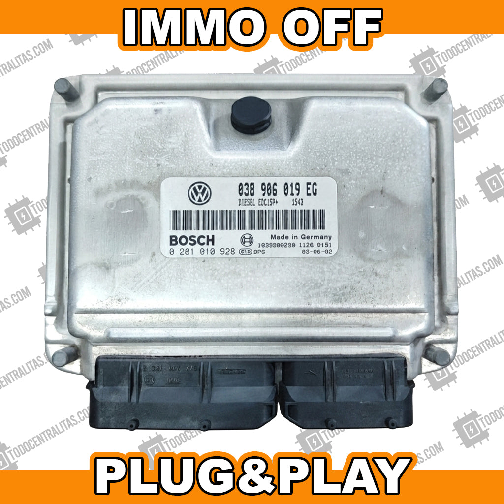 ECU BOSCH EDC15P+ 0281010928 VAG