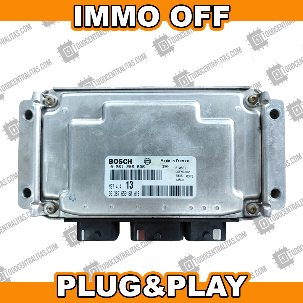 ECU BOSCH ME7.4.4 0261206606 PSA