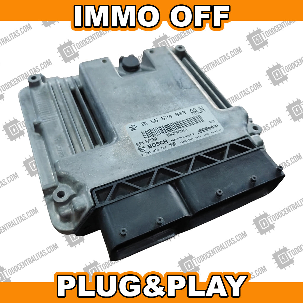 ECU BOSCH EDC17C19 0281016704 OPEL
