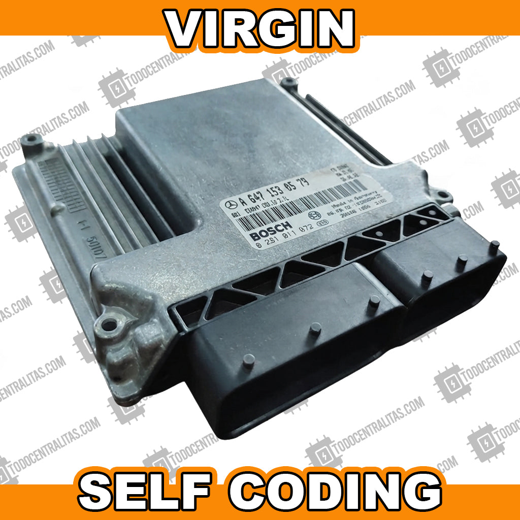 ECU BOSCH EDC16C2 0281011072 MERCEDES-BENZ