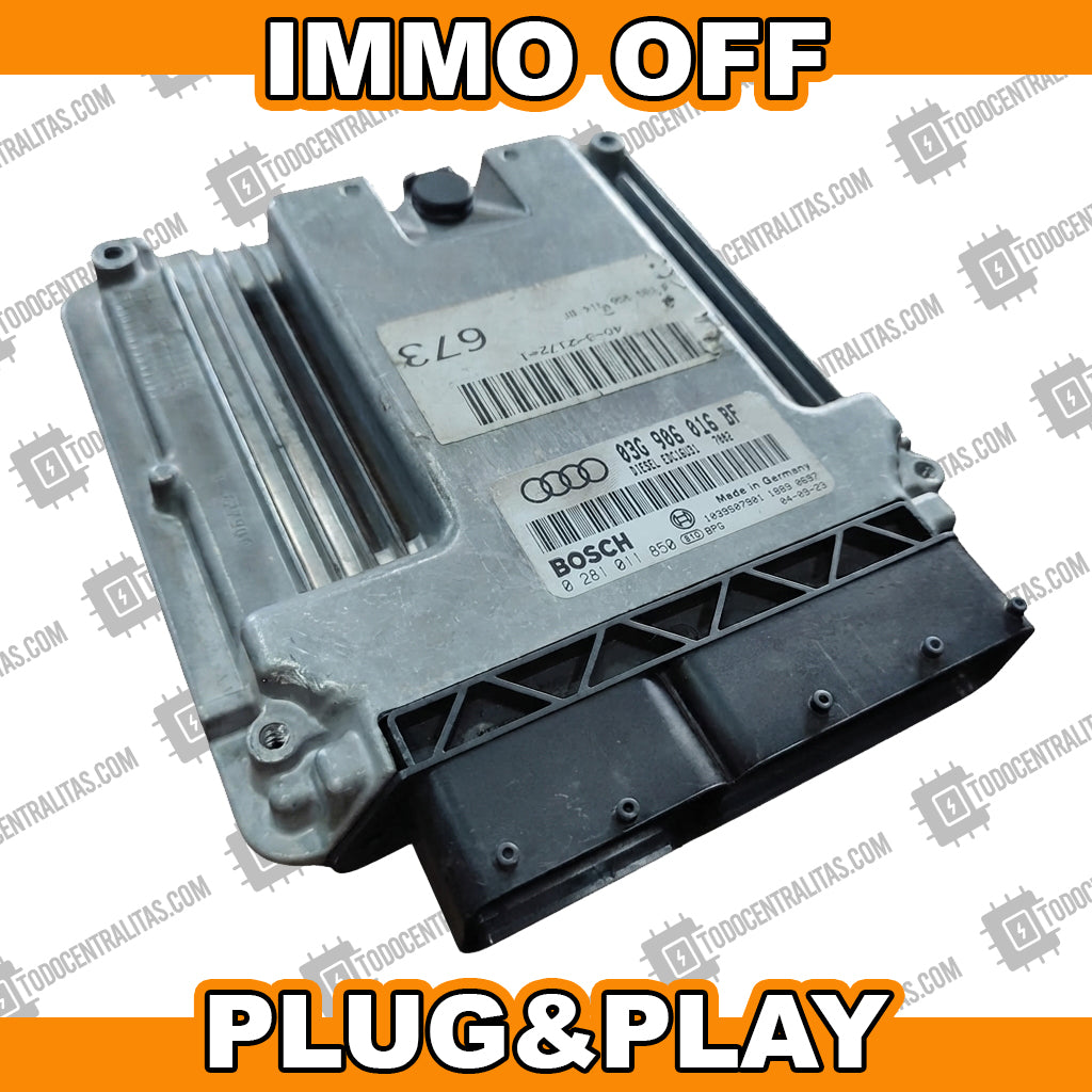 ECU BOSCH EDC16U31 0281011850 VAG