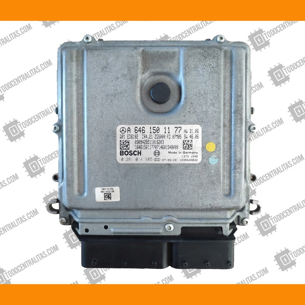 ECU BOSCH EDC16CP31 0281014185 MERCEDES-BENZ