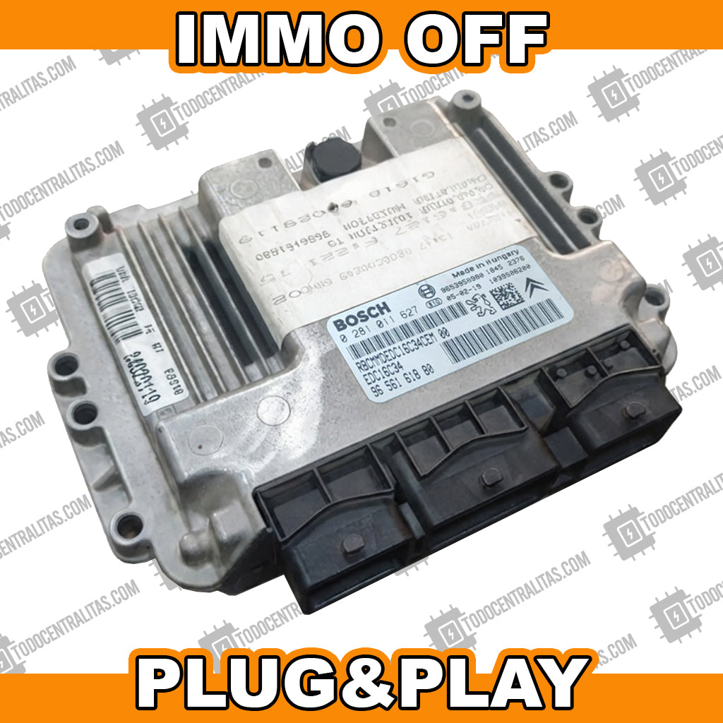 ECU BOSCH EDC16C34 0281011627 PSA 9651128880